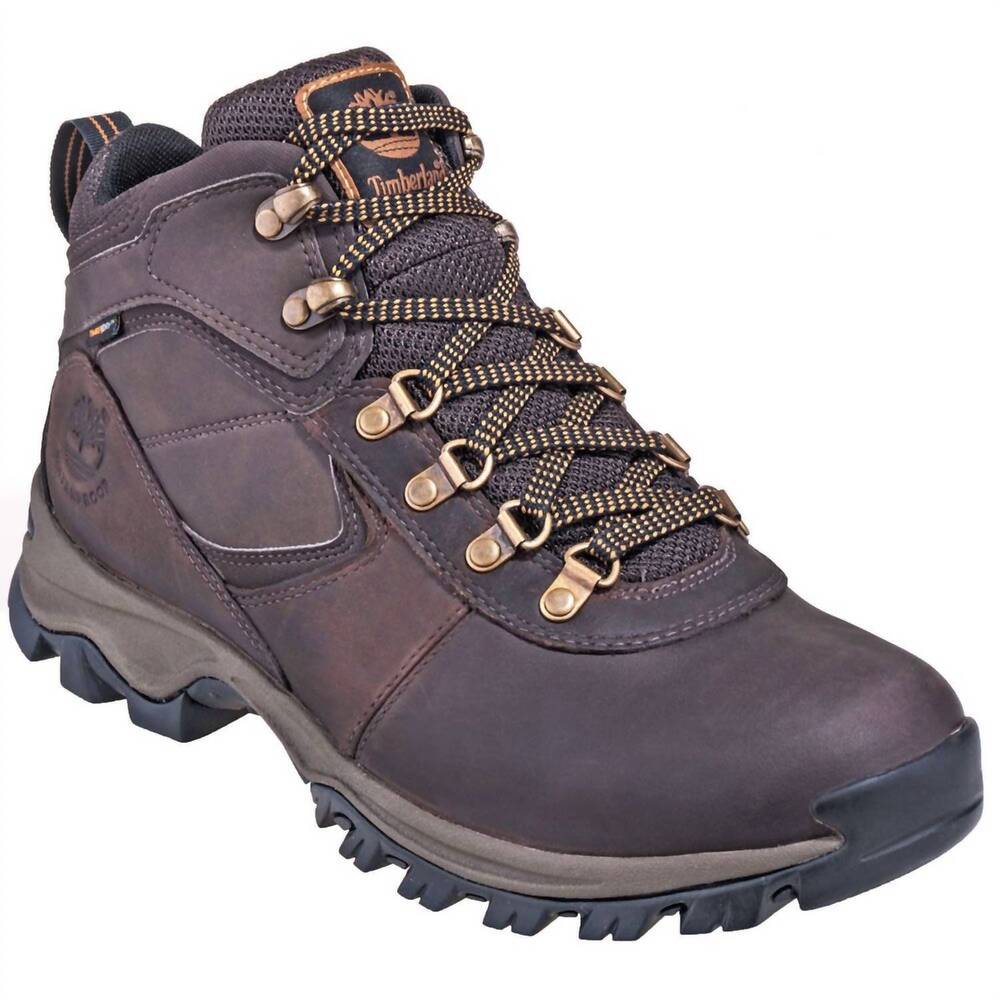 NEW TIMBERLAND men's premium waterproof hiking boots in brown